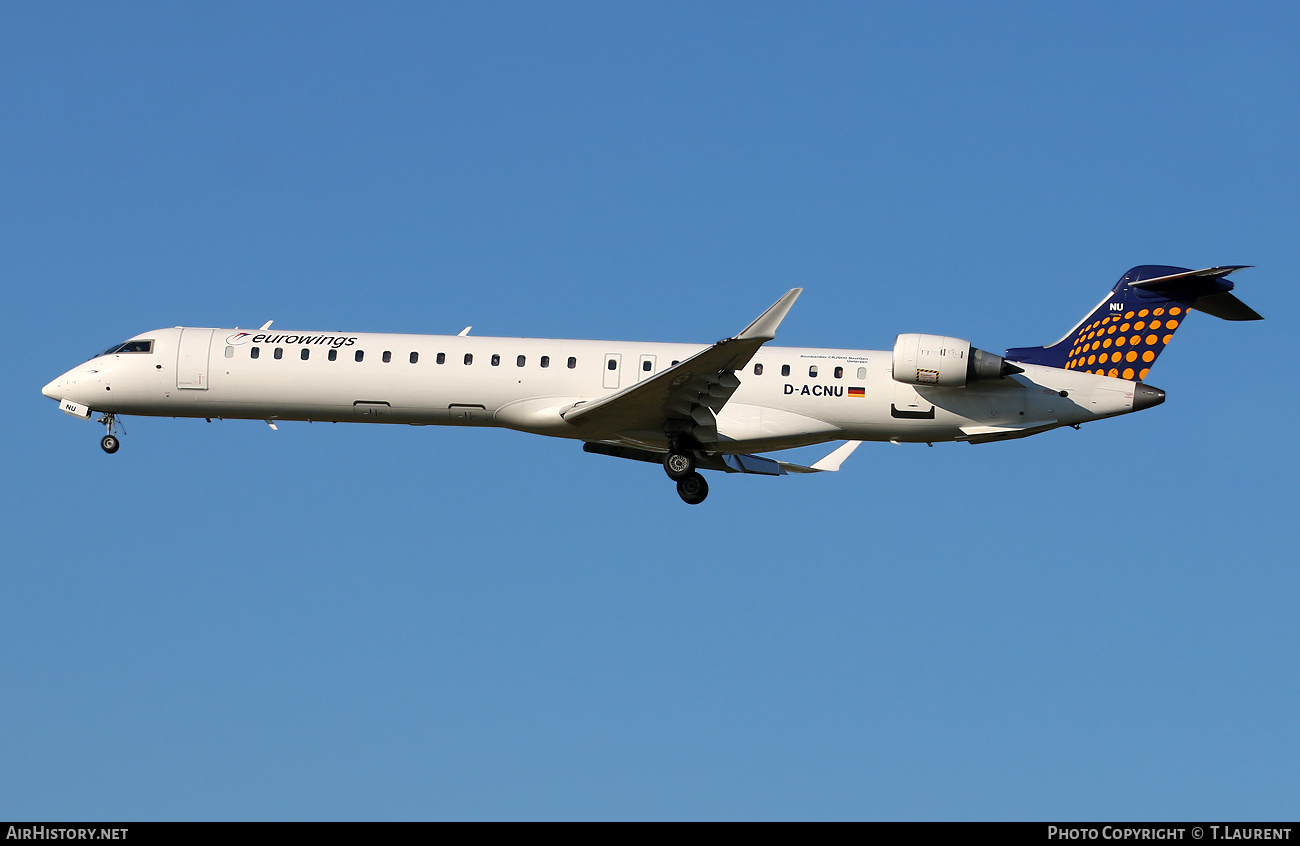 Aircraft Photo of D-ACNU | Bombardier CRJ-900LR (CL-600-2D24) | Eurowings | AirHistory.net #776494