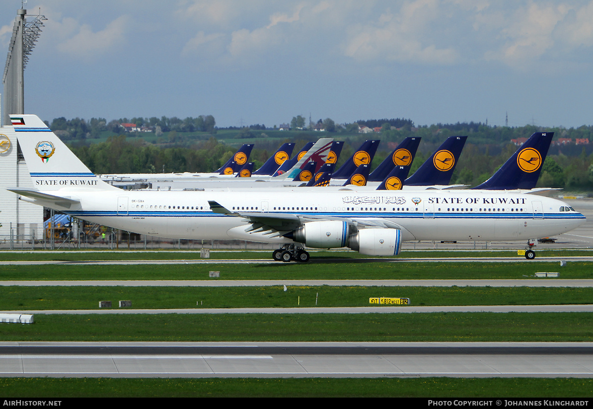 Aircraft Photo of 9K-GBA | Airbus A340-542 | State of Kuwait | AirHistory.net #776501