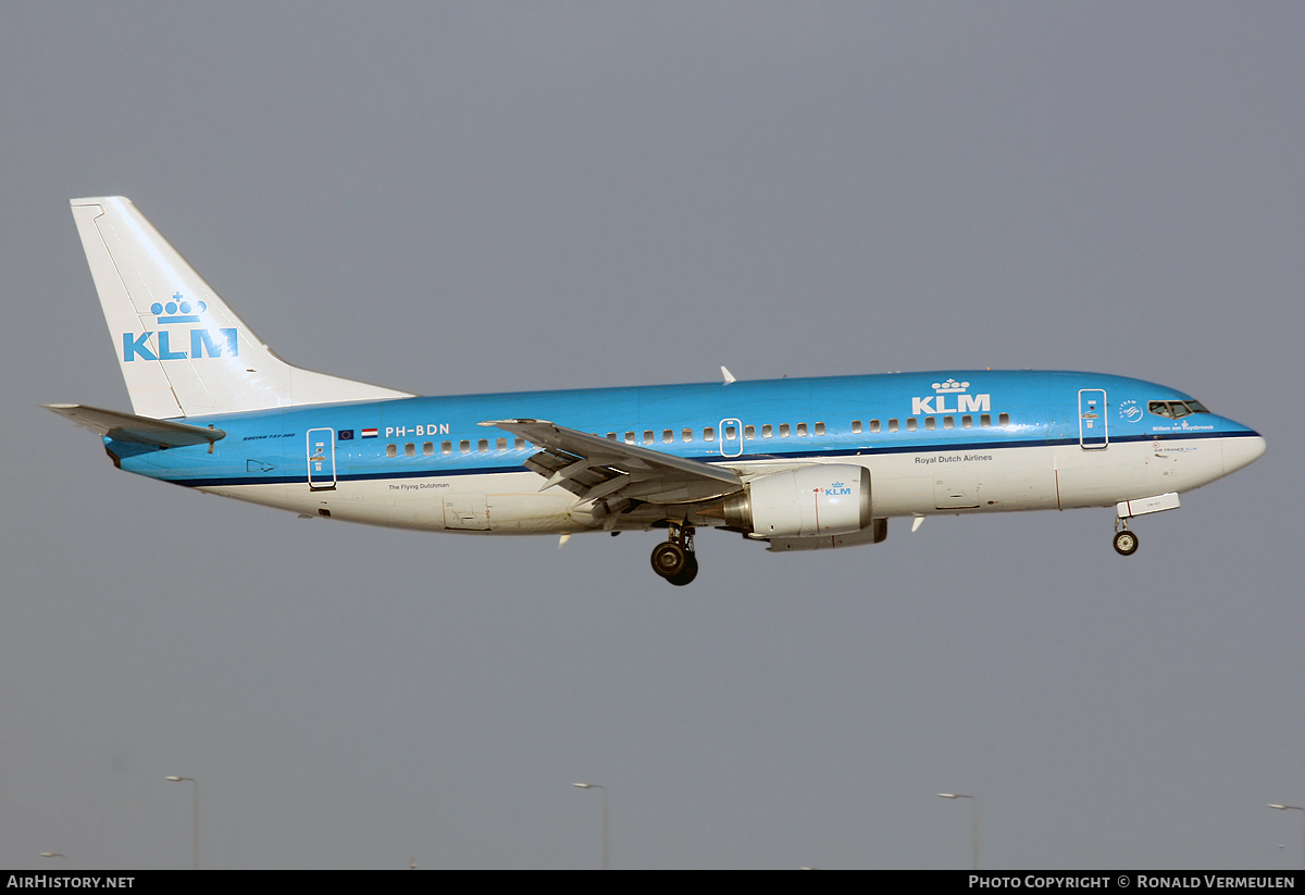 Aircraft Photo of PH-BDN | Boeing 737-306 | KLM - Royal Dutch Airlines | AirHistory.net #776519