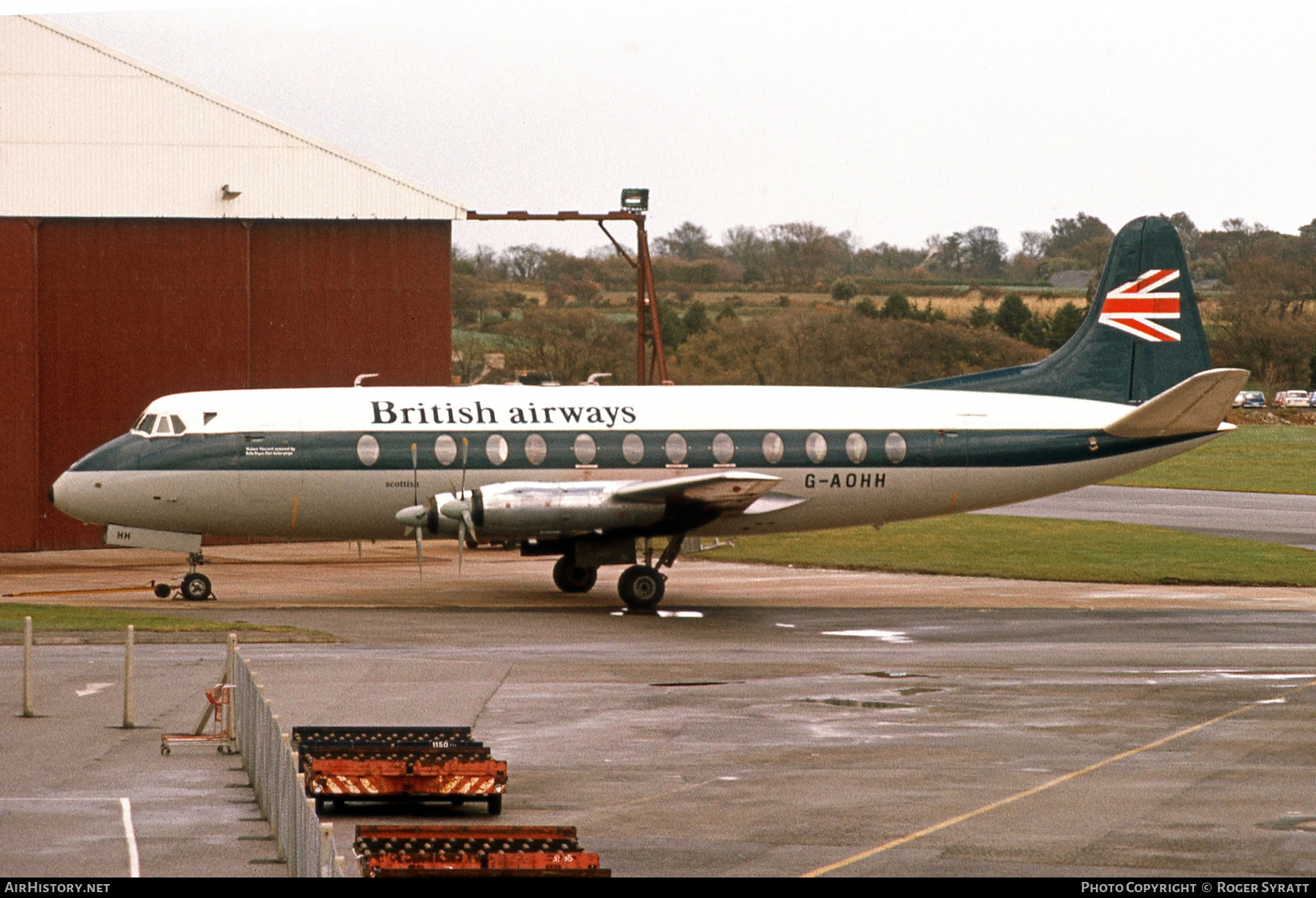 Aircraft Photo of G-AOHH | Vickers 802 Viscount | British Airways | AirHistory.net #776537