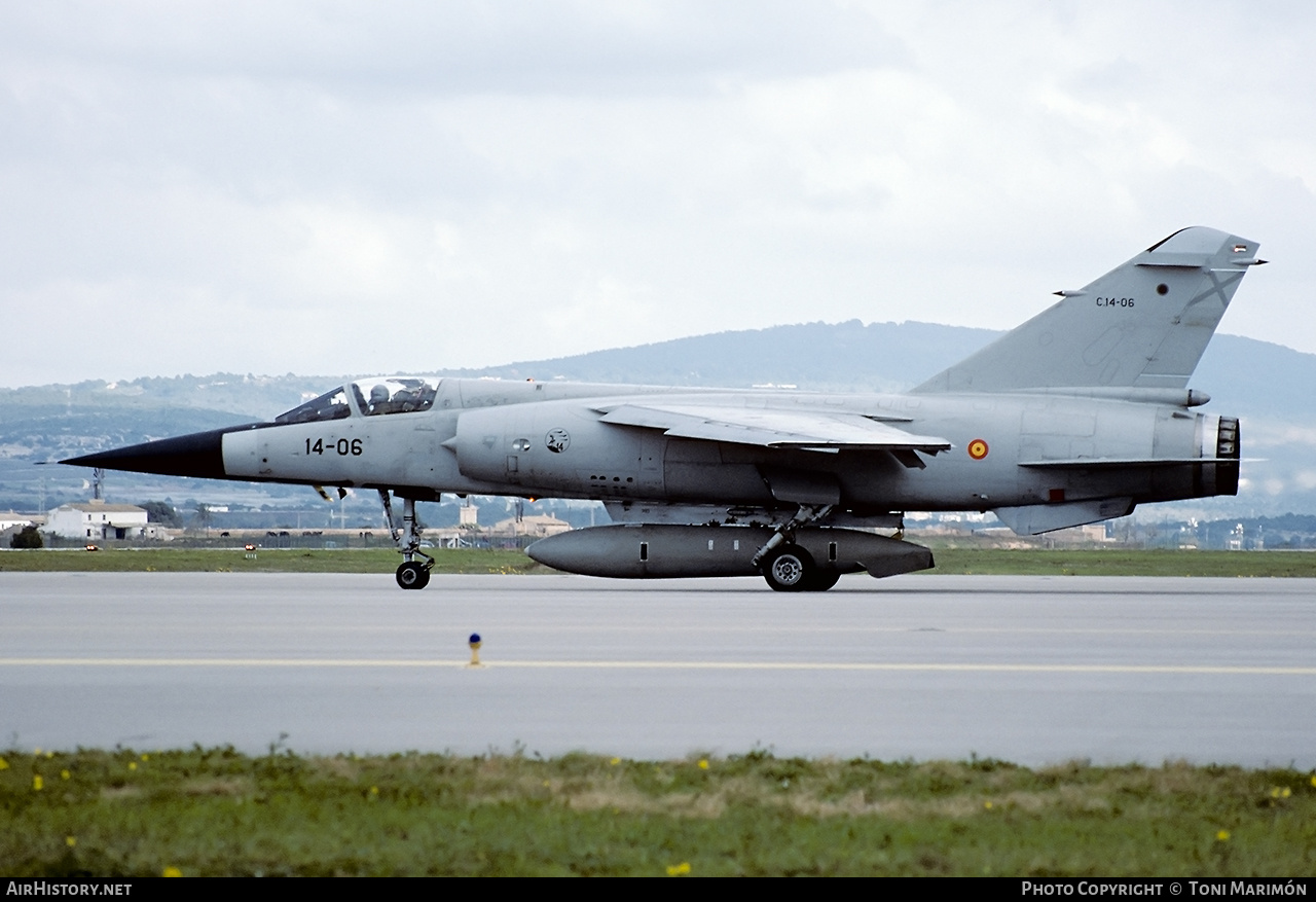 Aircraft Photo of C14-06 | Dassault Mirage F1CE | Spain - Air Force | AirHistory.net #776539