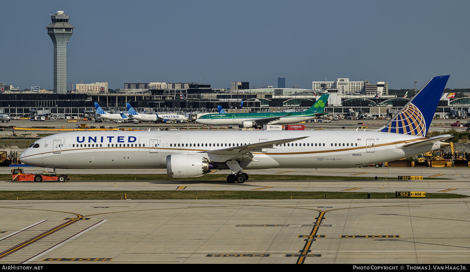 Aircraft Photo of N12003 | Boeing 787-10 Dreamliner | United Airlines | AirHistory.net #776542