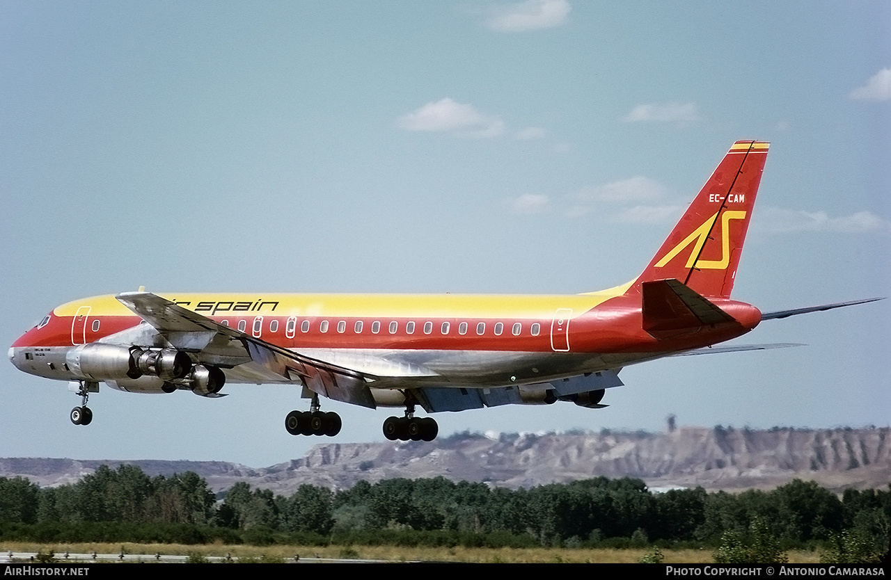 Aircraft Photo of EC-CAM | Douglas DC-8-21 | Air Spain | AirHistory.net #776562