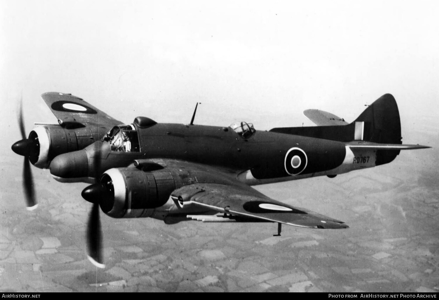Aircraft Photo of RD767 | Bristol 156 Beaufighter TF10 | UK - Air Force | AirHistory.net #776573