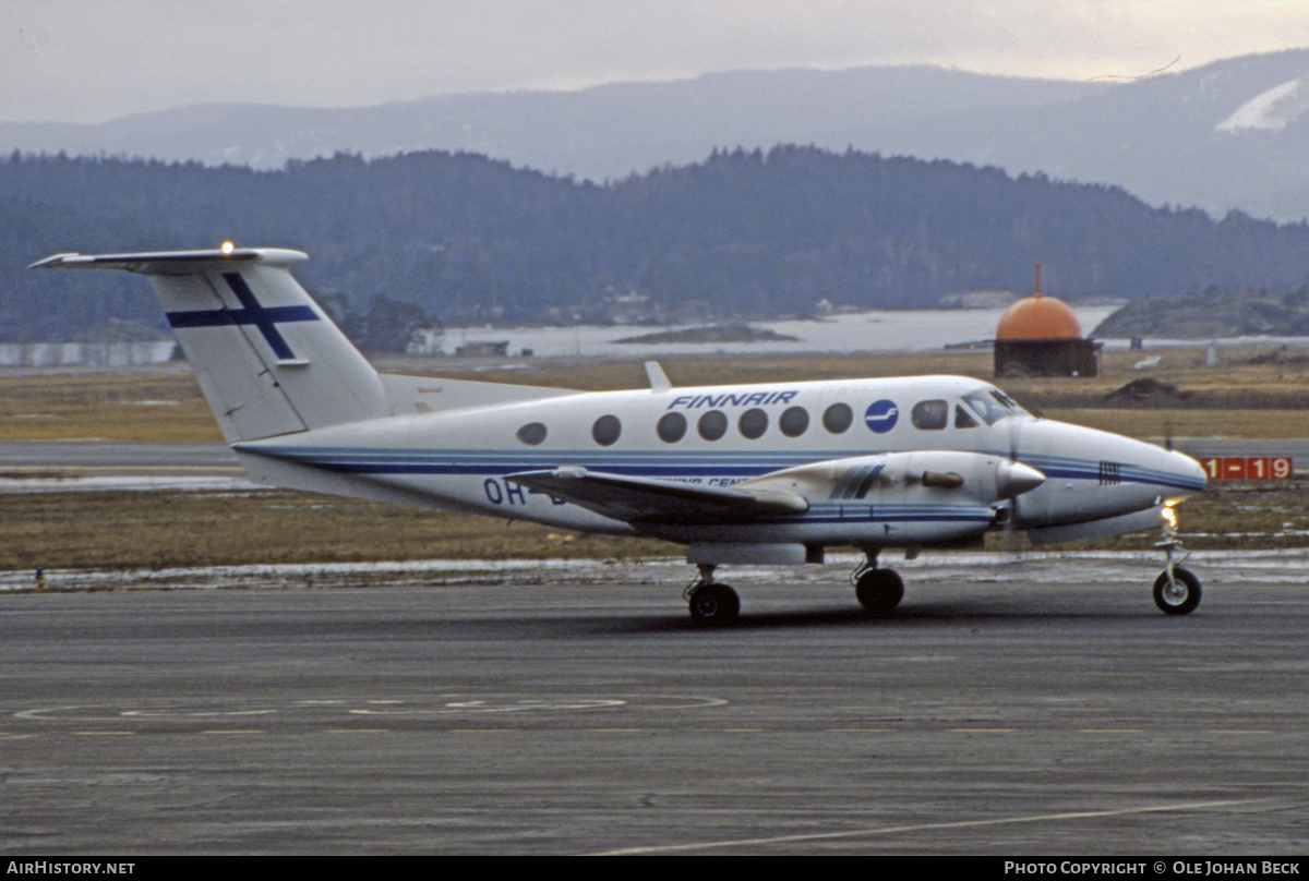 Aircraft Photo of OH-BSB | Beech Super King Air 300 | Finnair Training Center | AirHistory.net #776583