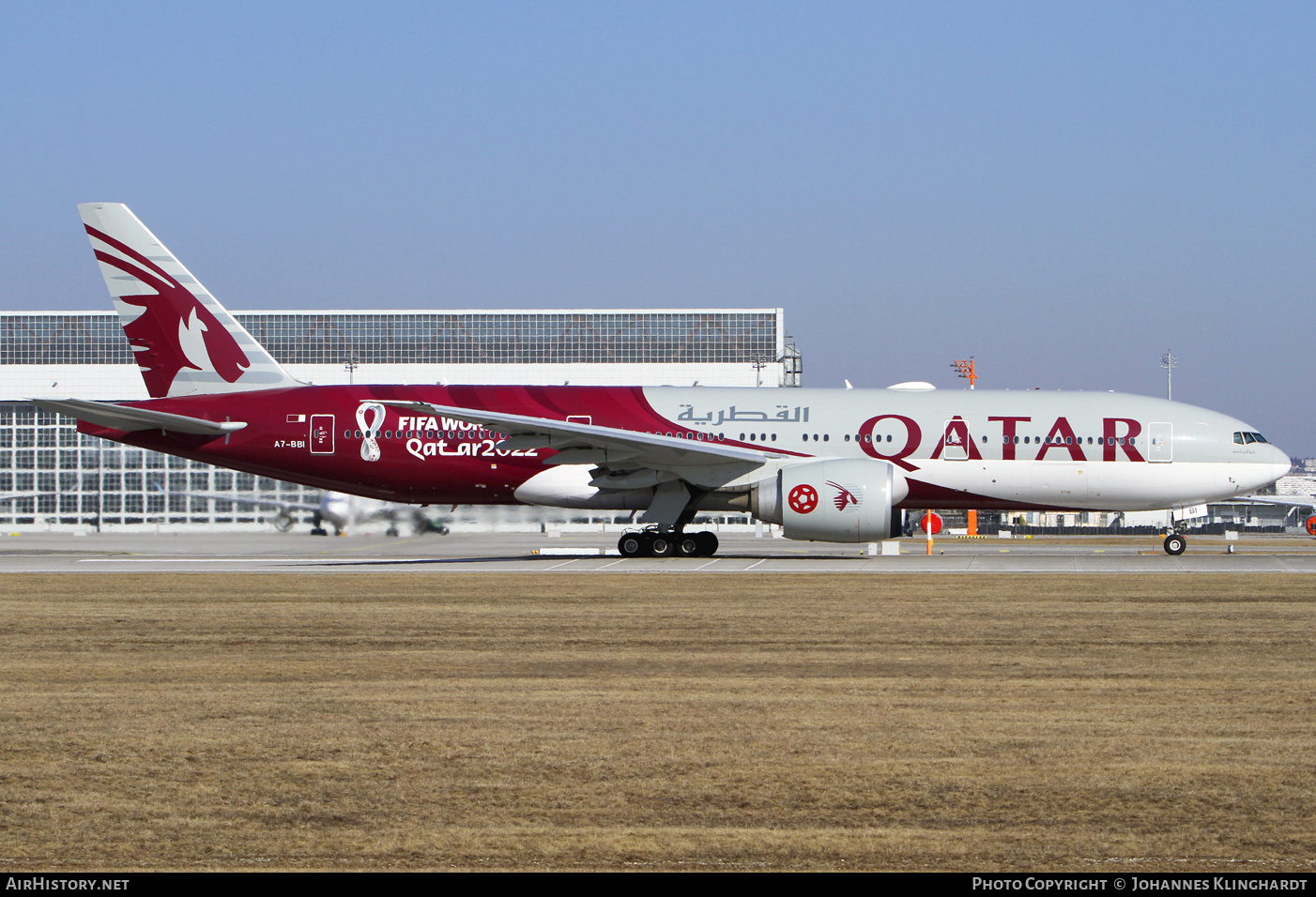 Aircraft Photo of A7-BBI | Boeing 777-2DZ/LR | Qatar Airways | AirHistory.net #776588