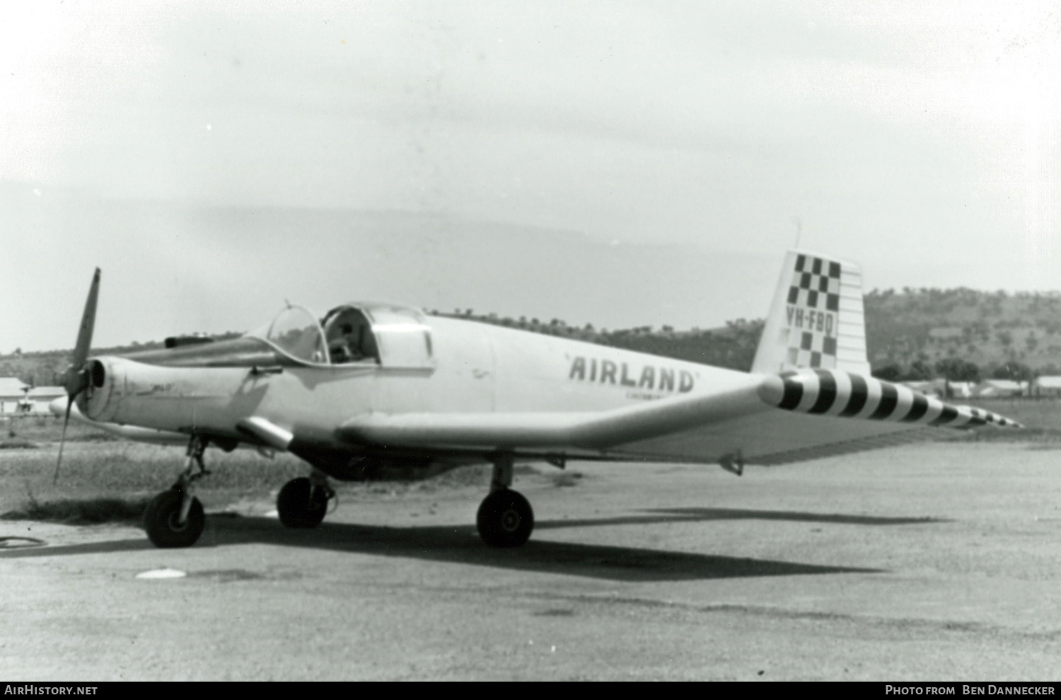 Aircraft Photo of VH-FBQ | Fletcher FU-24 Mk.II | Airland | AirHistory.net #776589
