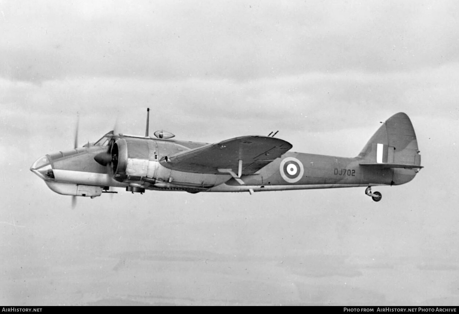 Aircraft Photo of DJ702 | Bristol 160 Blenheim Mk5 | UK - Air Force | AirHistory.net #776591