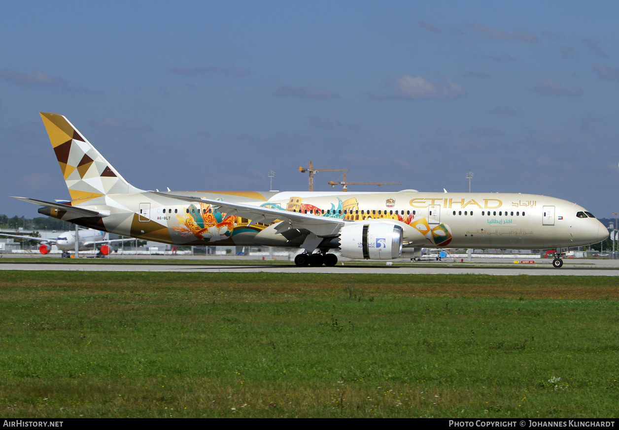 Aircraft Photo of A6-BLT | Boeing 787-9 Dreamliner | Etihad Airways | AirHistory.net #776595