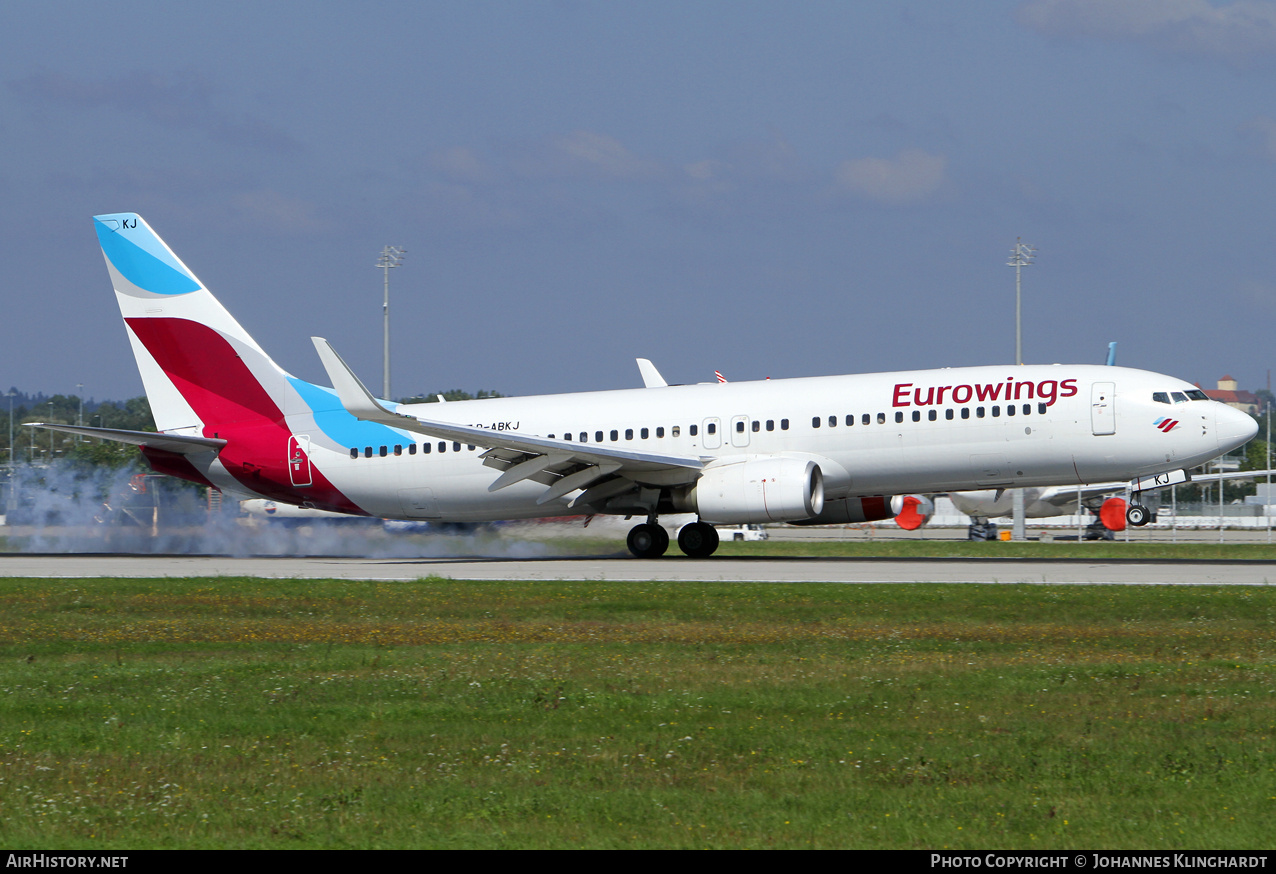 Aircraft Photo of D-ABKJ | Boeing 737-86J | Eurowings | AirHistory.net #776597