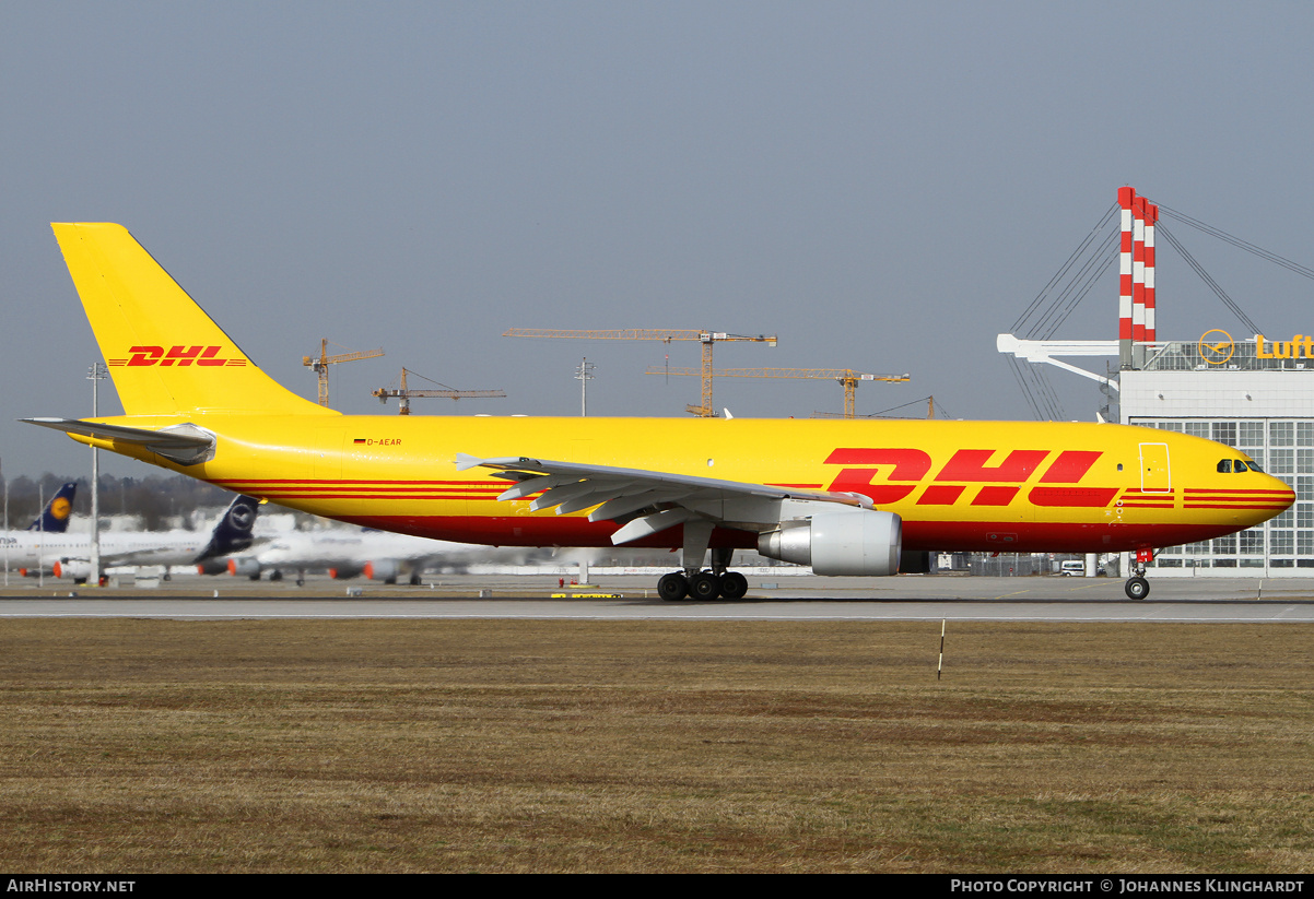 Aircraft Photo of D-AEAR | Airbus A300B4-622R(F) | DHL International | AirHistory.net #776604