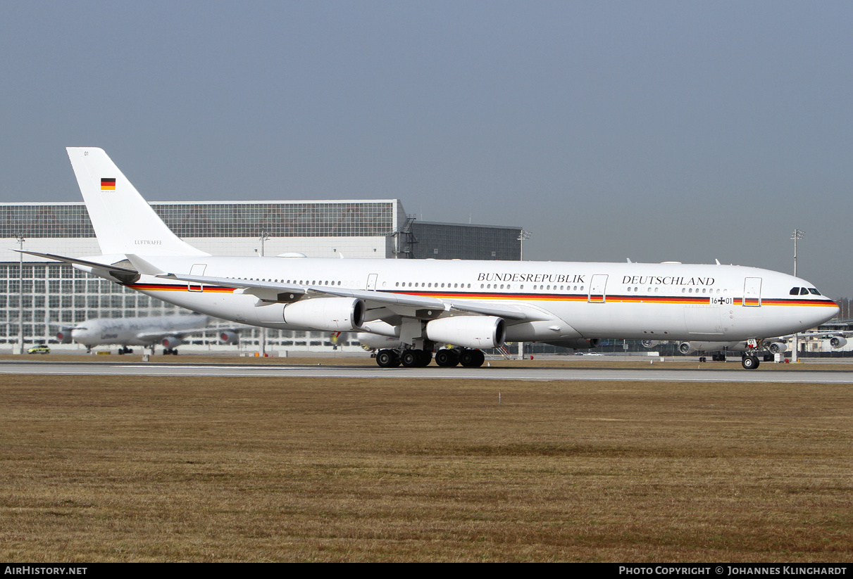 Aircraft Photo of 1601 | Airbus A340-313 | Germany - Air Force | AirHistory.net #776619