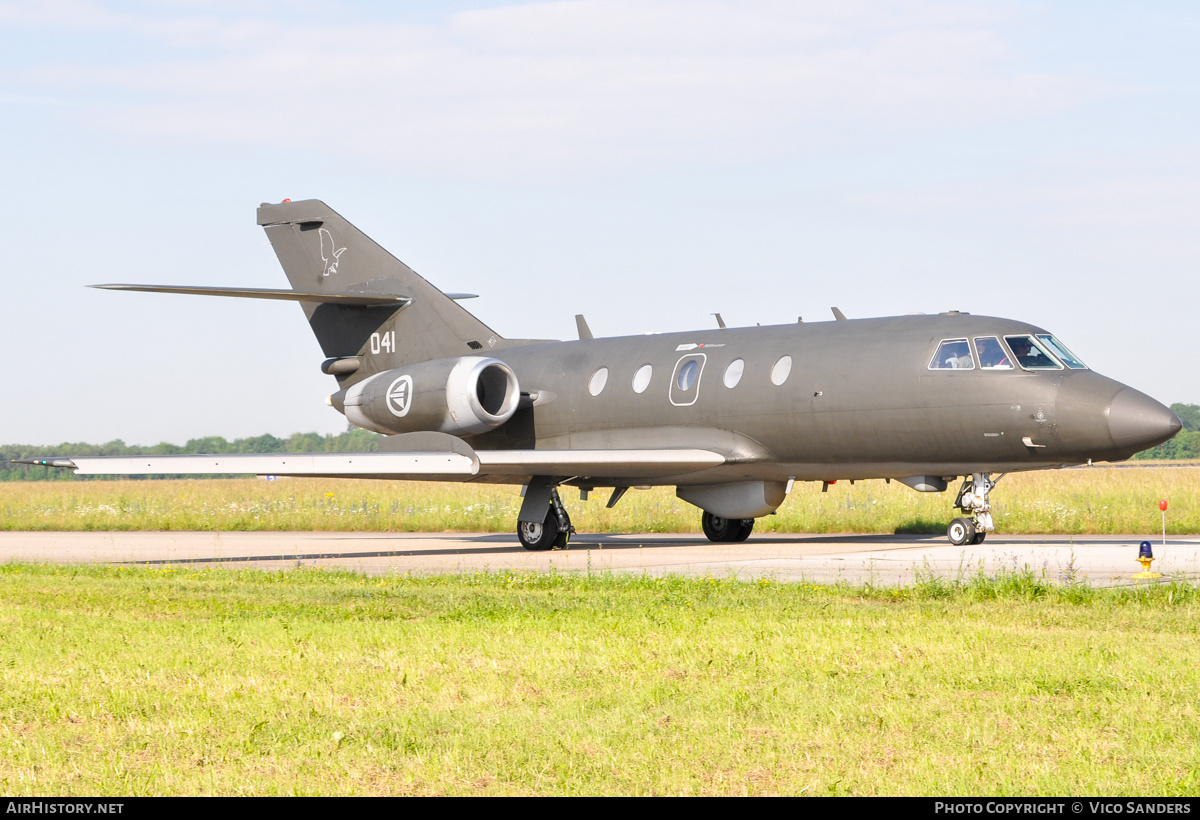 Aircraft Photo of 041 | Dassault Falcon 20ECM | Norway - Air Force | AirHistory.net #776628