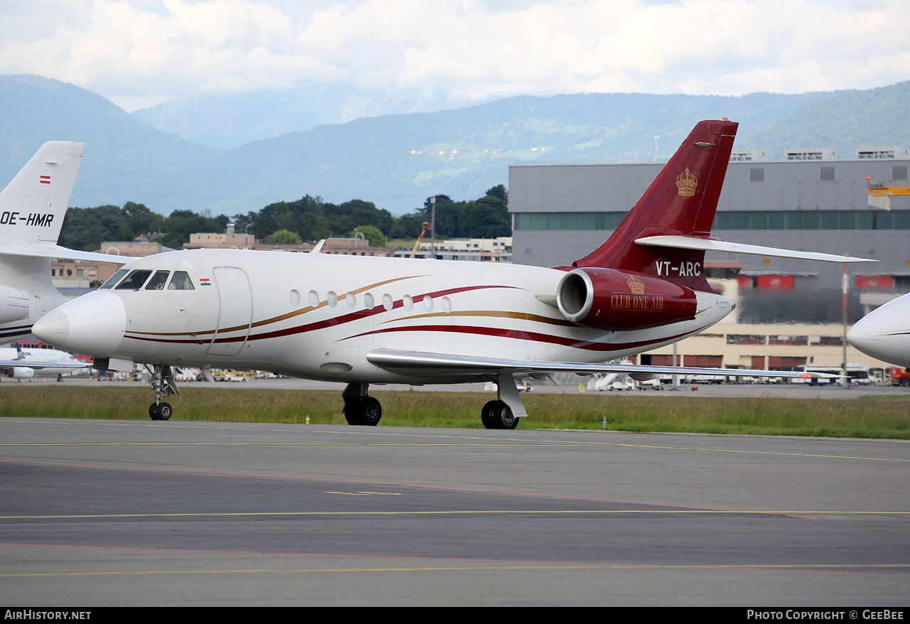 Aircraft Photo of VT-ARC | Dassault Falcon 2000 | Club One Air | AirHistory.net #776629