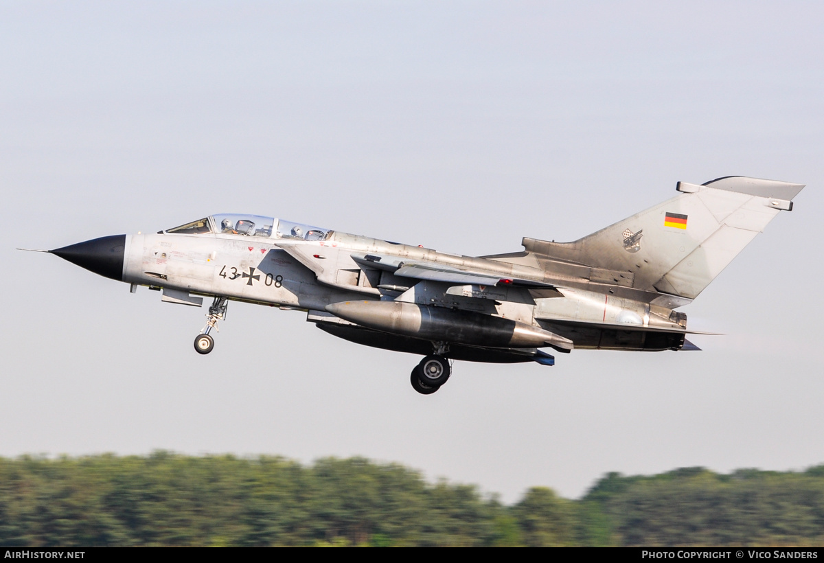 Aircraft Photo of 4308 | Panavia Tornado IDS(T) | Germany - Air Force | AirHistory.net #776653
