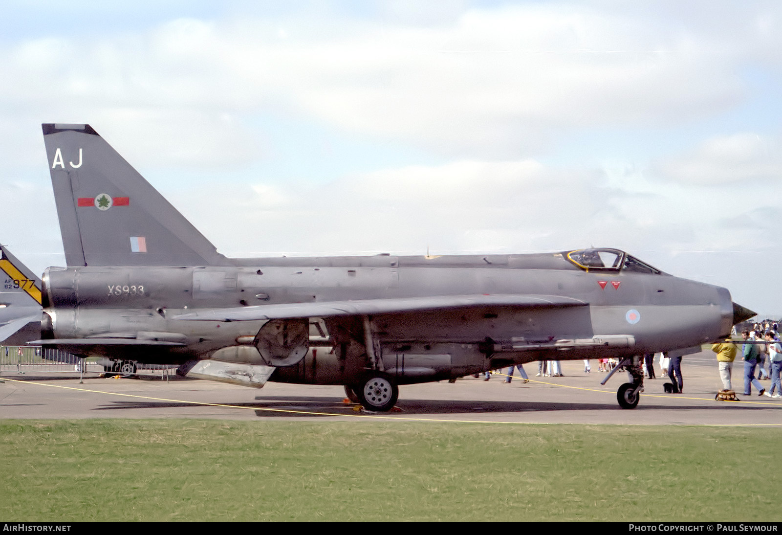 Aircraft Photo of XS933 | English Electric Lightning F6 | UK - Air Force | AirHistory.net #776669