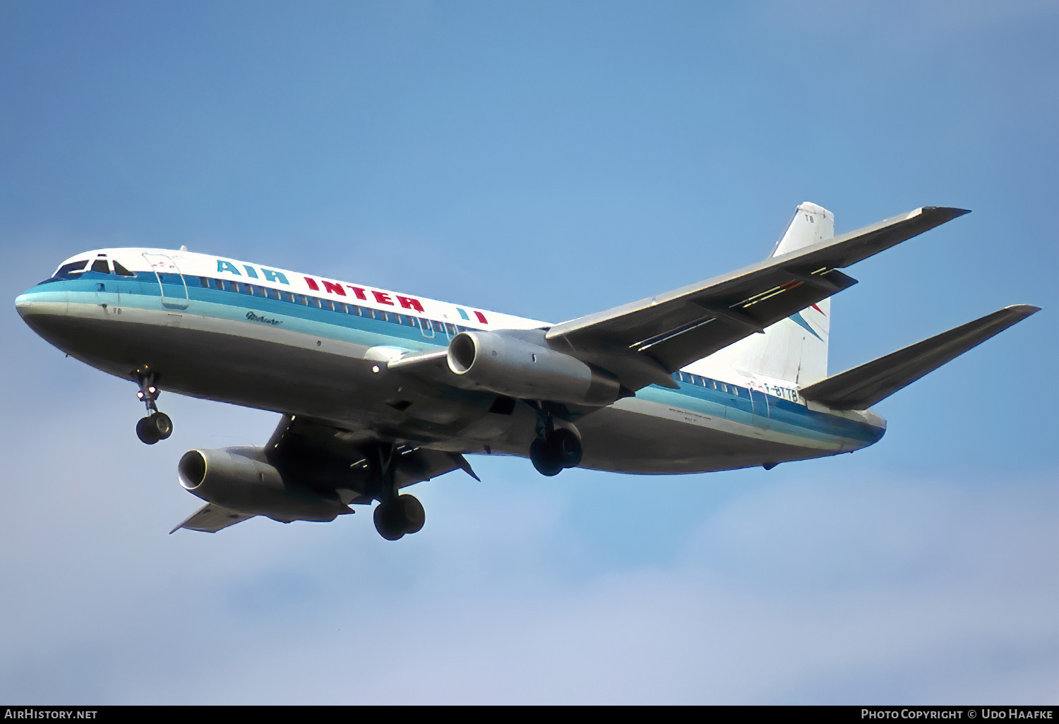 Aircraft Photo of F-BTTB | Dassault Mercure 100 | Air Inter | AirHistory.net #776685