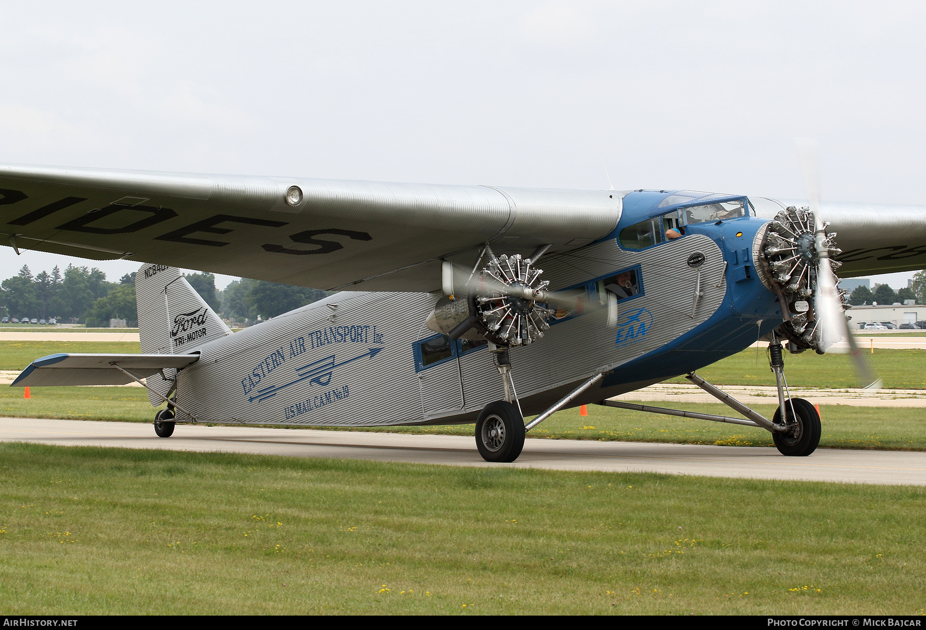 Aircraft Photo of N8407 / NC8407 | Ford 4-AT-E Tri-Motor | EAA - Experimental Aircraft Association | Eastern Air Transport | AirHistory.net #776713