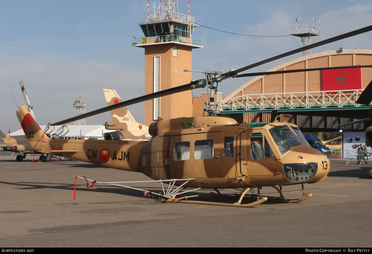 Aircraft Photo of CN-AJM | Agusta AB-205A-1 | Morocco - Air Force | AirHistory.net #776744