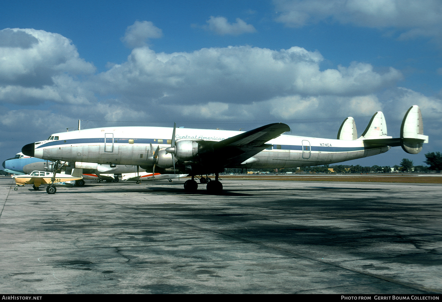 Aircraft Photo of N74CA | Lockheed L-1049H Super Constellation | Central American Airways | AirHistory.net #776758