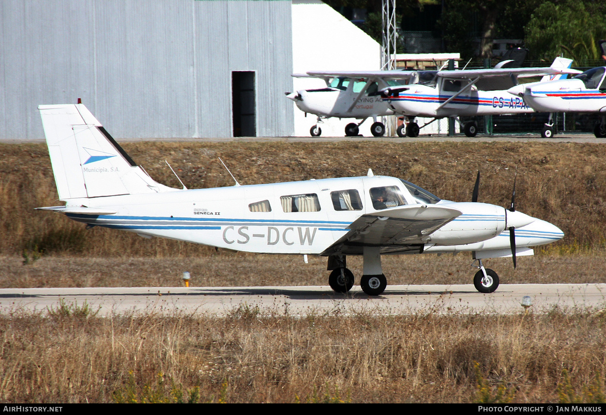 Aircraft Photo of CS-DCW | Piper PA-34-200T Seneca II | Municipia | AirHistory.net #776759