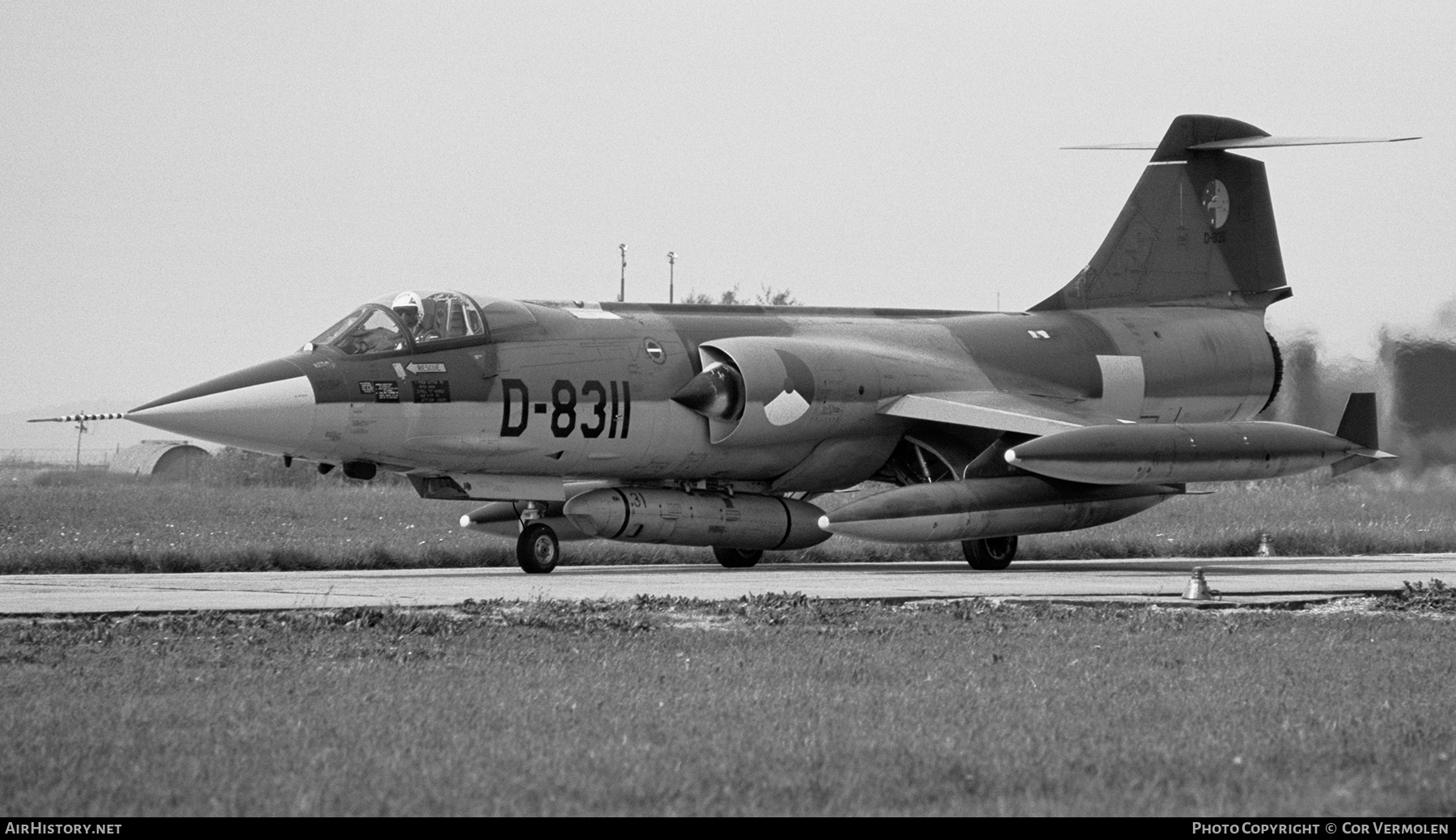 Aircraft Photo of D-8311 | Lockheed RF-104G Starfighter | Netherlands - Air Force | AirHistory.net #776762