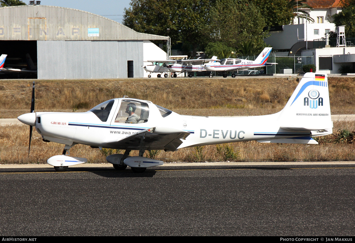 Aircraft Photo of D-EVUC | Grob G-115A | AWA - Aeronautical Web Academy | AirHistory.net #776765