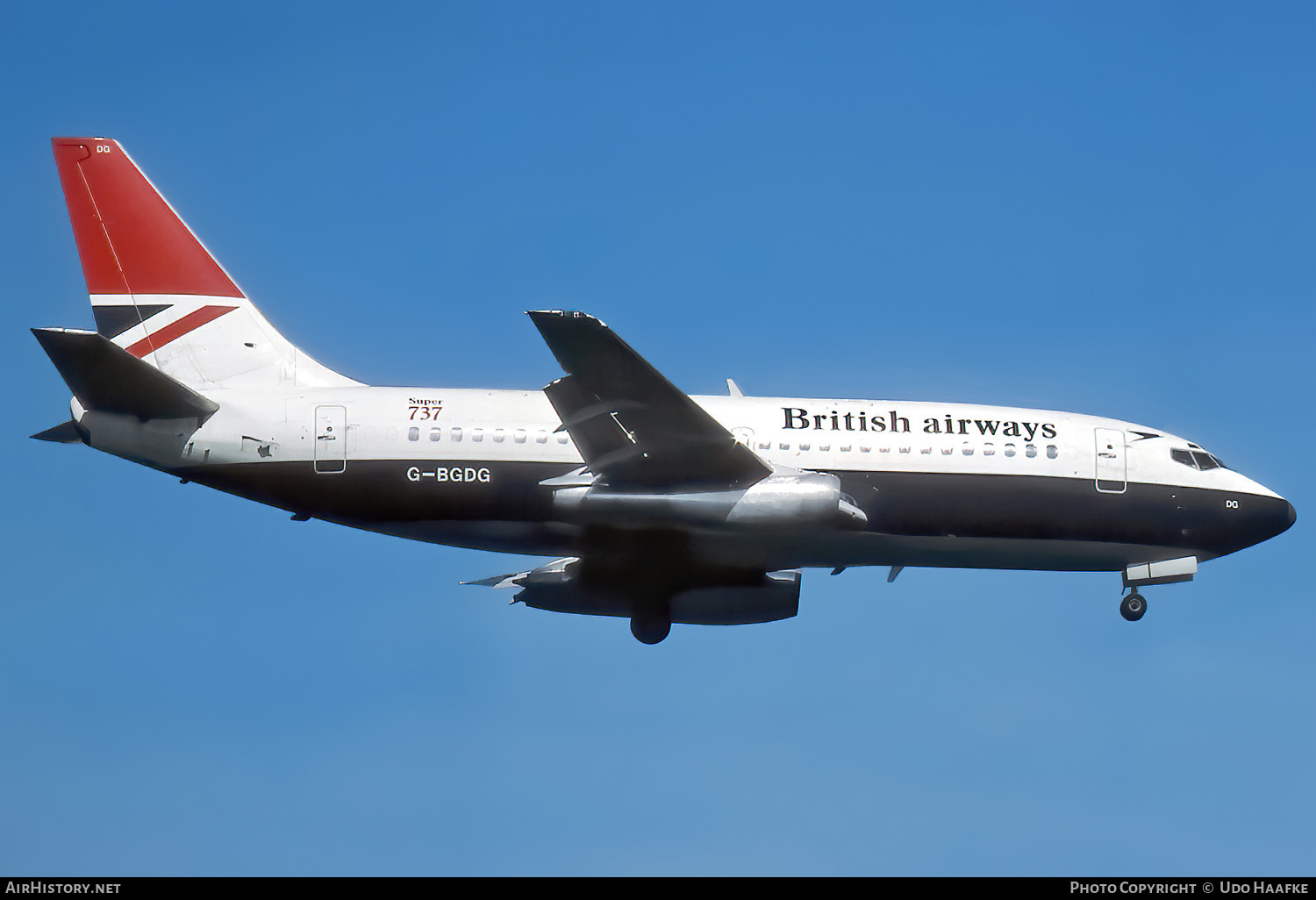 Aircraft Photo of G-BGDG | Boeing 737-236/Adv | British Airways | AirHistory.net #776783
