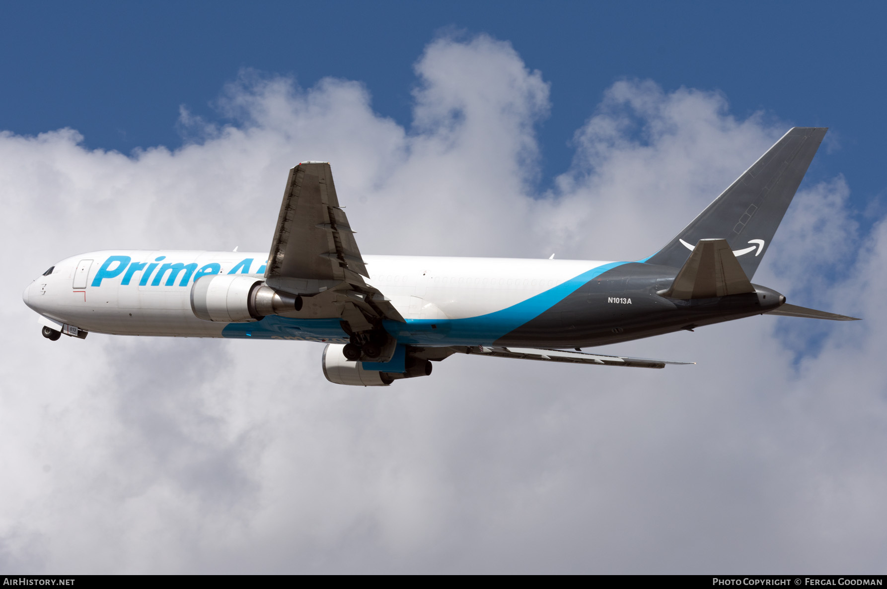 Aircraft Photo of N1013A | Boeing 767-36N/ER (BCF) | Prime Air | AirHistory.net #776833