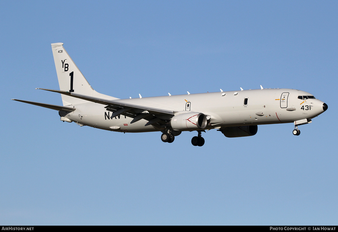 Aircraft Photo of 168431 | Boeing P-8A Poseidon | USA - Navy | AirHistory.net #776838