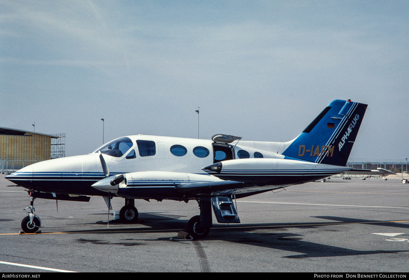Aircraft Photo of D-IAFM | Cessna 414 | AlphaFlug | AirHistory.net #776839