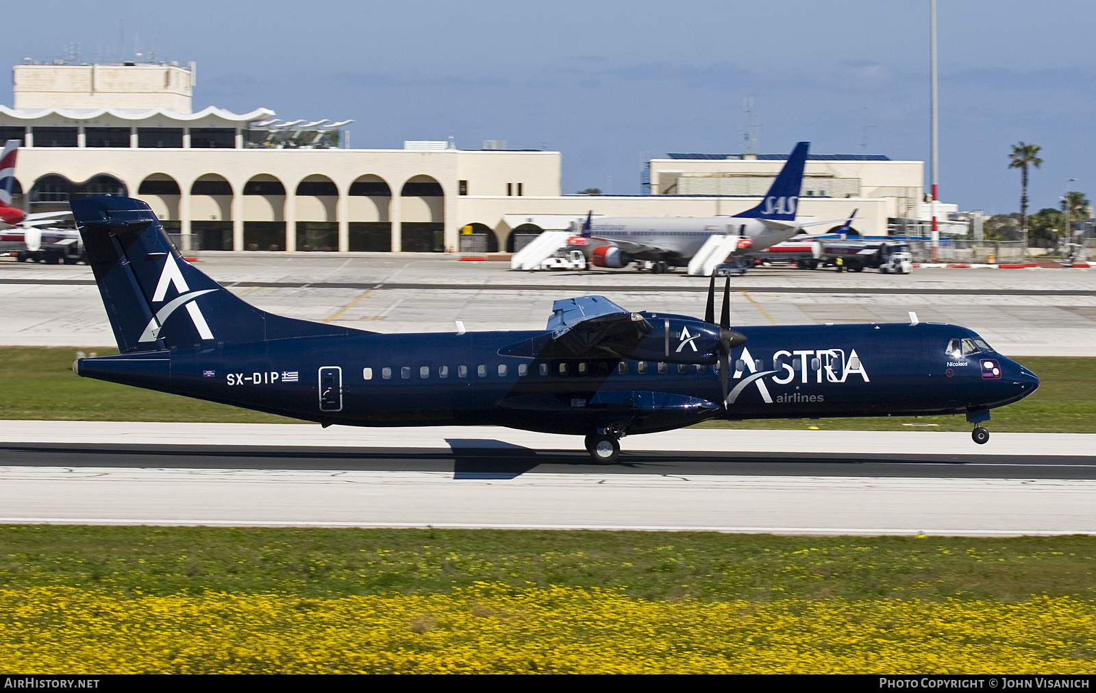 Aircraft Photo of SX-DIP | ATR ATR-72-202 | Astra Airlines | AirHistory.net #776851