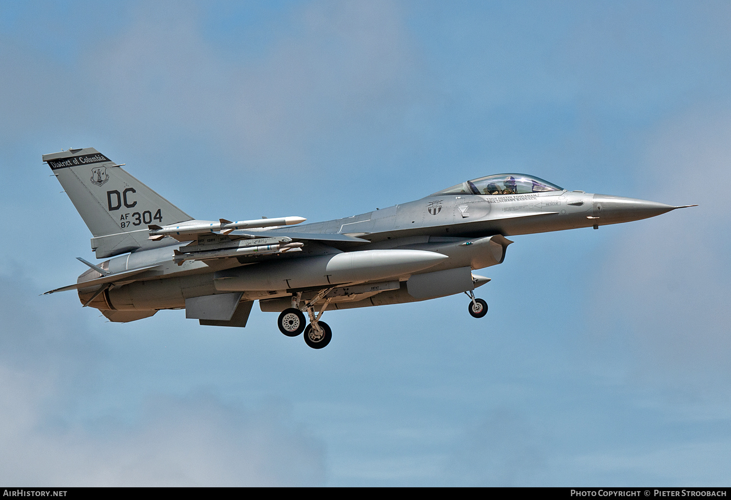 Aircraft Photo of 87-0304 | General Dynamics F-16C Fighting Falcon | USA - Air Force | AirHistory.net #776863