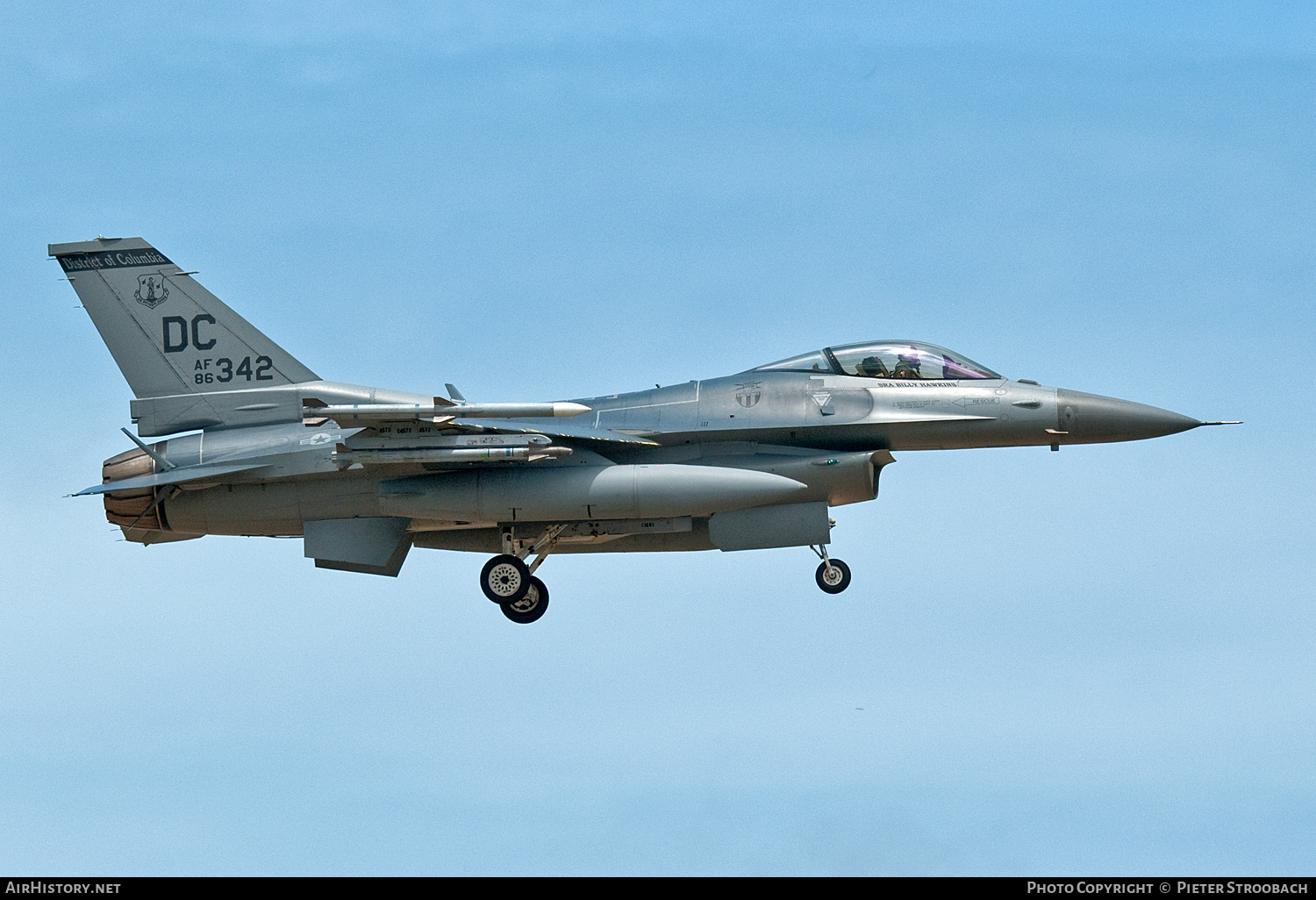 Aircraft Photo of 86-0342 / AF86-342 | General Dynamics F-16C Fighting Falcon | USA - Air Force | AirHistory.net #776879