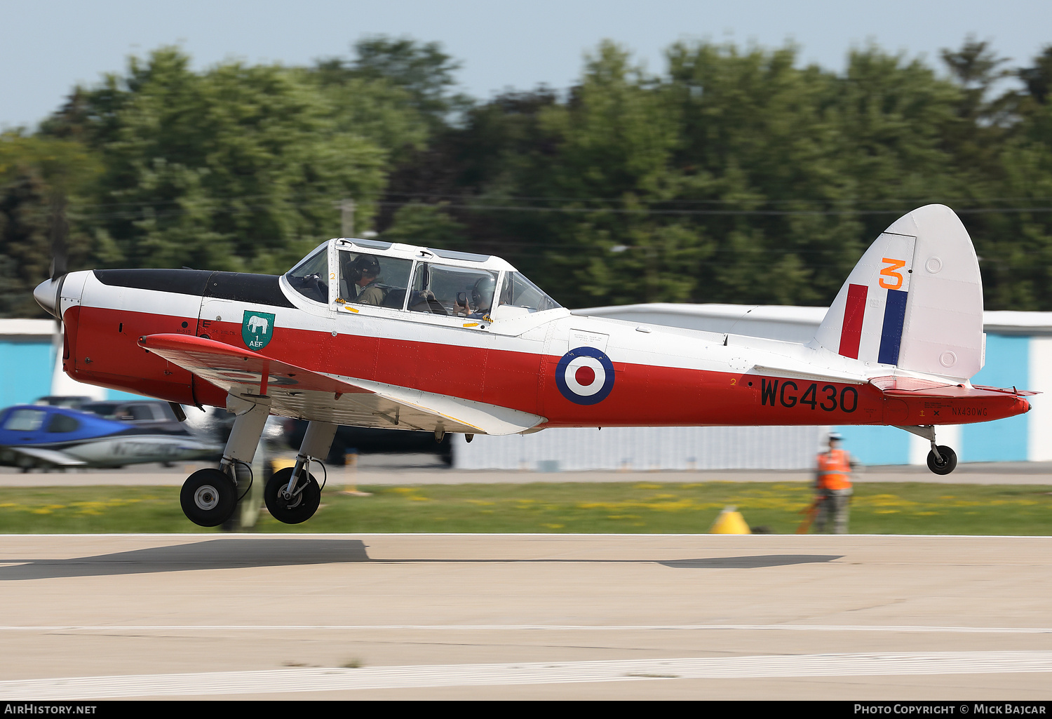 Aircraft Photo of N430WG / NX430WG / WG430 | De Havilland Canada DHC-1 Chipmunk T10 | UK - Air Force | AirHistory.net #776890