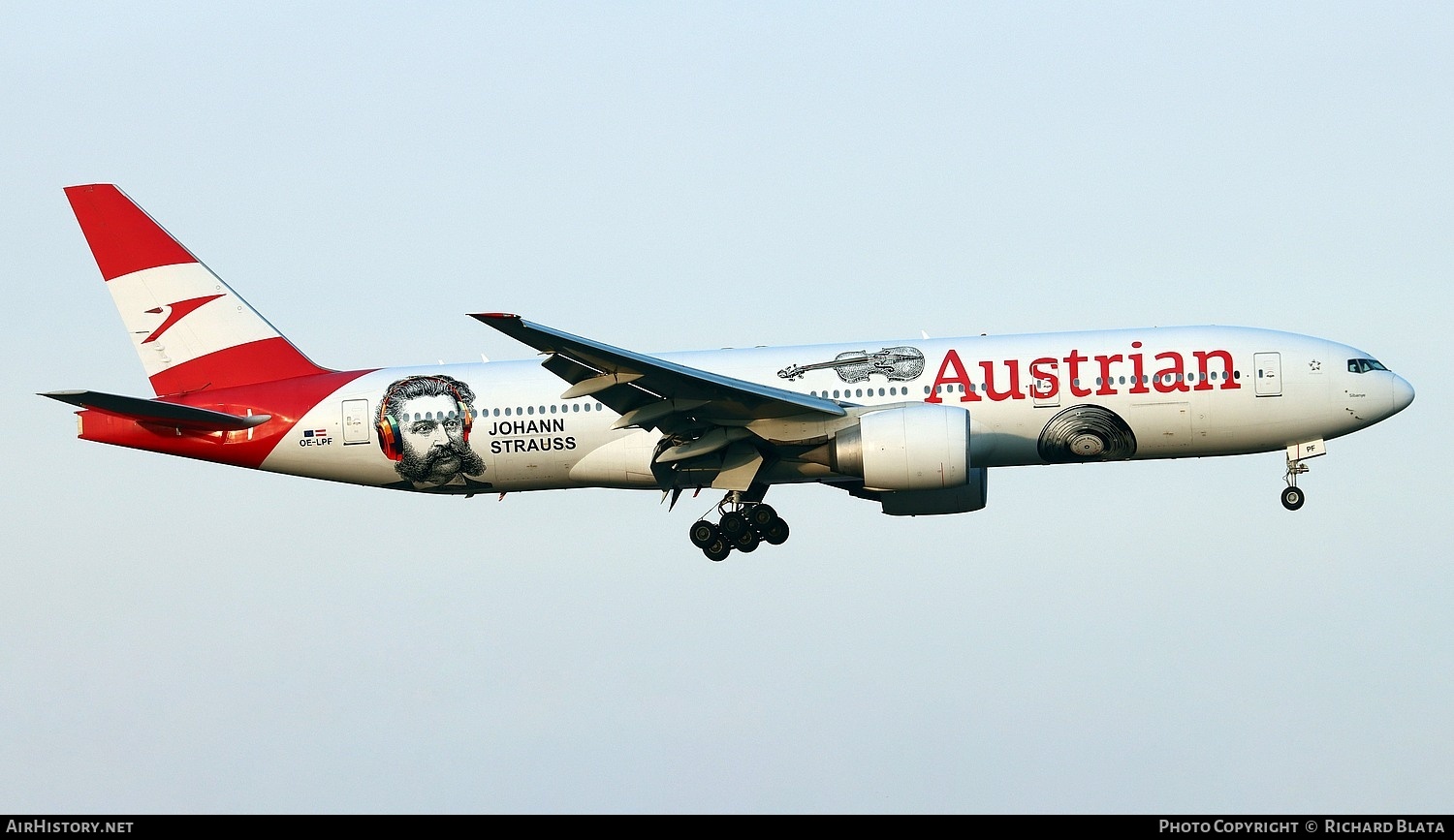 Aircraft Photo of OE-LPF | Boeing 777-2Q8/ER | Austrian Airlines | AirHistory.net #776896