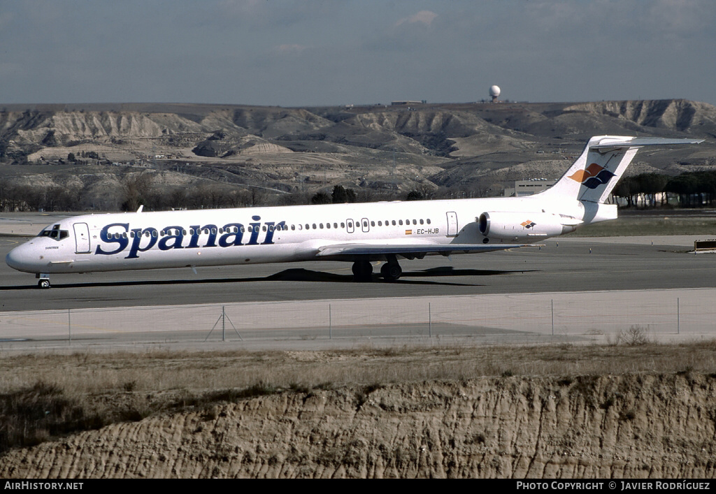 Aircraft Photo of EC-HJB | McDonnell Douglas MD-82 (DC-9-82) | Spanair | AirHistory.net #776909