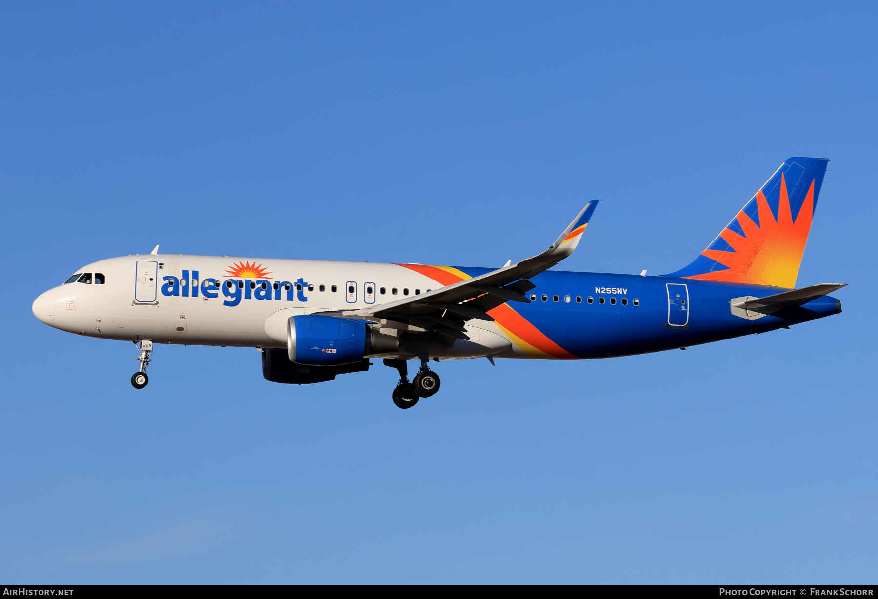 Aircraft Photo of N255NV | Airbus A320-214 | Allegiant Air | AirHistory.net #776911