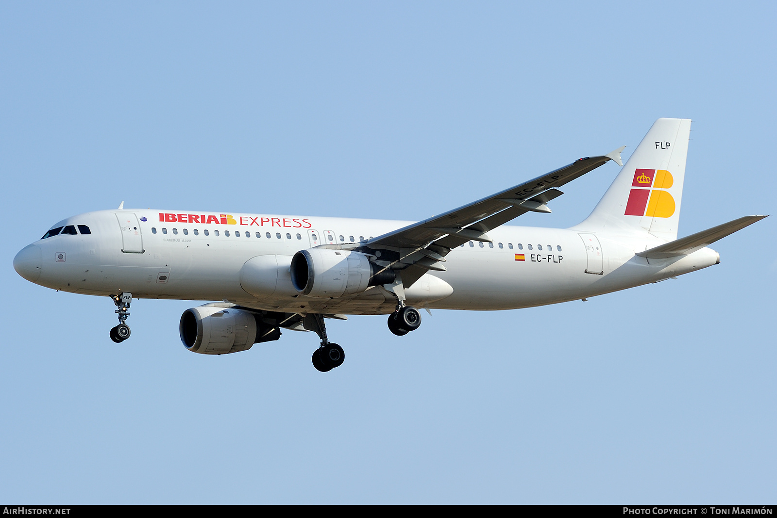 Aircraft Photo of EC-FLP | Airbus A320-211 | Iberia Express | AirHistory.net #776915