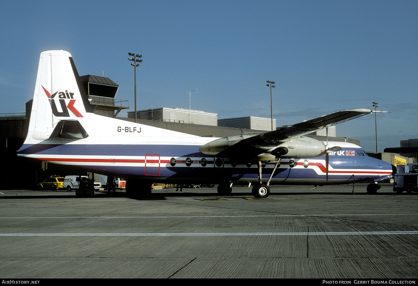 Aircraft Photo of G-BLFJ | Fokker F27-100 Friendship | Air UK | AirHistory.net #776922
