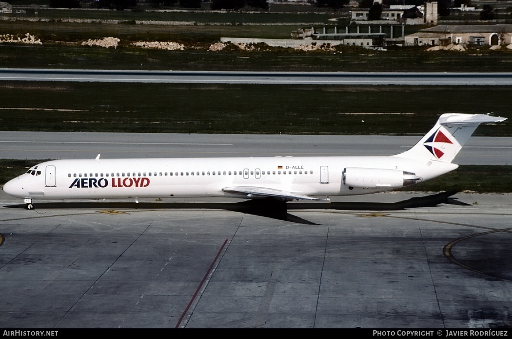 Aircraft Photo of D-ALLE | McDonnell Douglas MD-83 (DC-9-83) | Aero Lloyd | AirHistory.net #776935