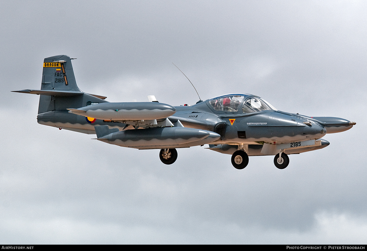 Aircraft Photo of FAC2185 | Cessna A-37B Dragonfly (318E) | Colombia - Air Force | AirHistory.net #776938