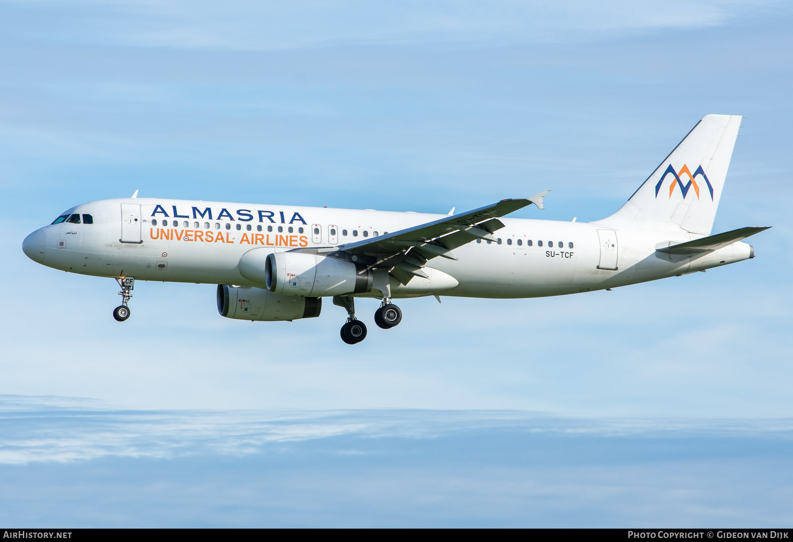 Aircraft Photo of SU-TCF | Airbus A320-232 | Almasria Universal Airlines | AirHistory.net #776939
