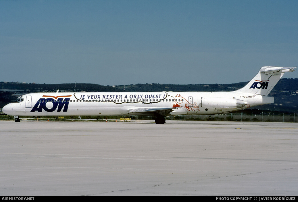 Aircraft Photo of F-GGMD | McDonnell Douglas MD-83 (DC-9-83) | AOM French Airlines | AirHistory.net #776955