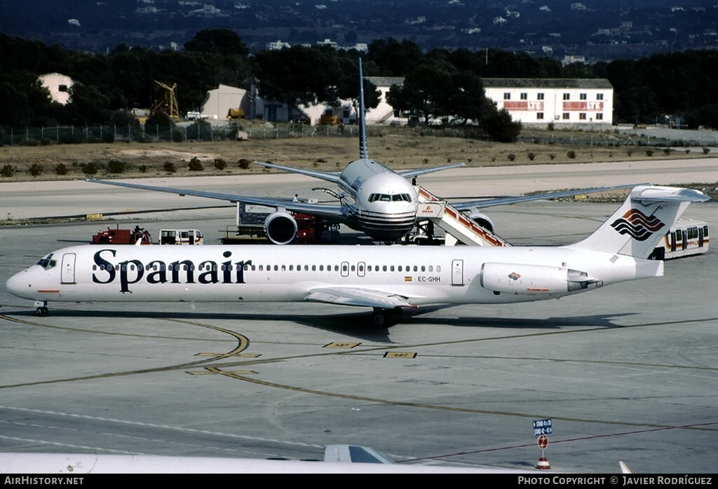 Aircraft Photo of EC-GHH | McDonnell Douglas MD-83 (DC-9-83) | Spanair | AirHistory.net #776960