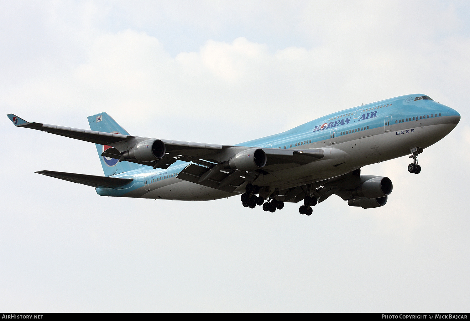Aircraft Photo of HL7489 | Boeing 747-4B5 | Korean Air | AirHistory.net #776965