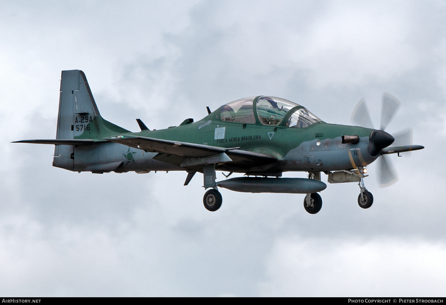 Aircraft Photo of 5716 | Embraer EMB-314A (A-29A) Super Tucano | Brazil - Air Force | AirHistory.net #776987