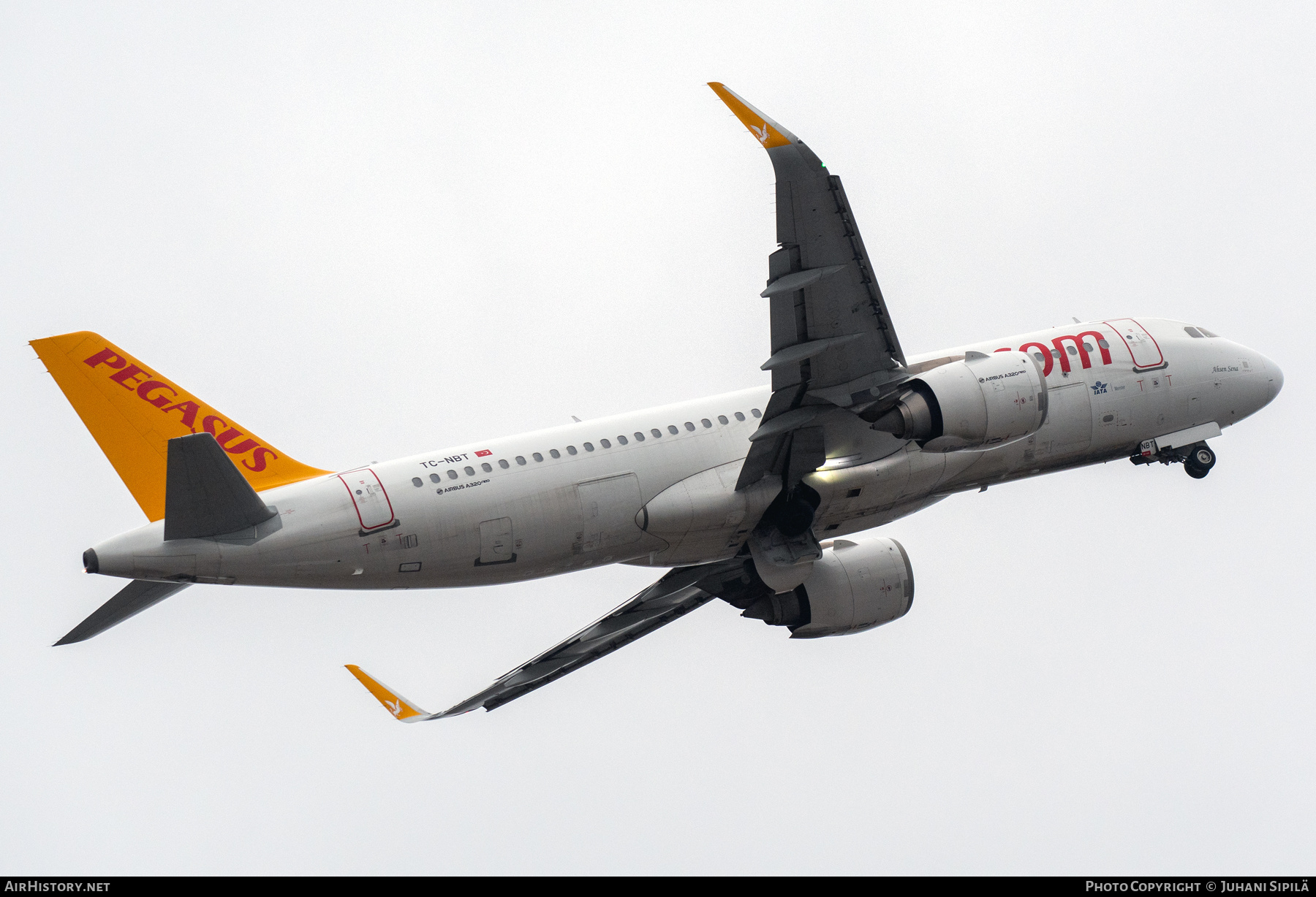 Aircraft Photo of TC-NBT | Airbus A320-251N | Pegasus Airlines | AirHistory.net #776988