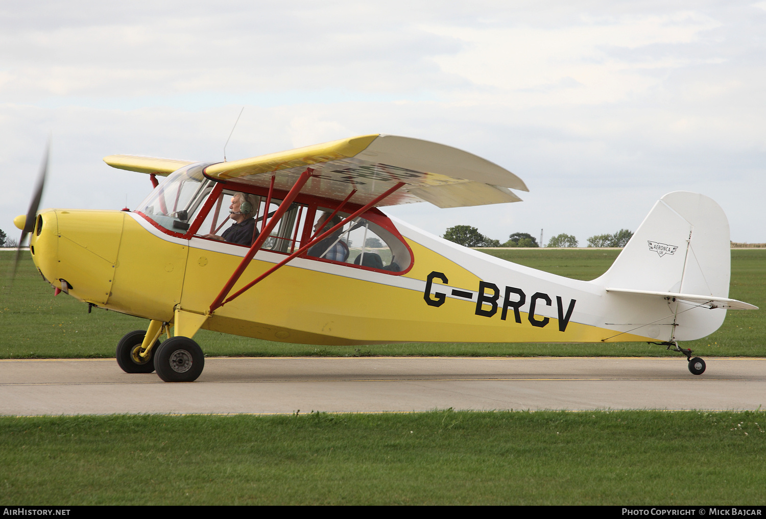 Aircraft Photo of G-BRCV | Aeronca 7AC Champion | AirHistory.net #776989