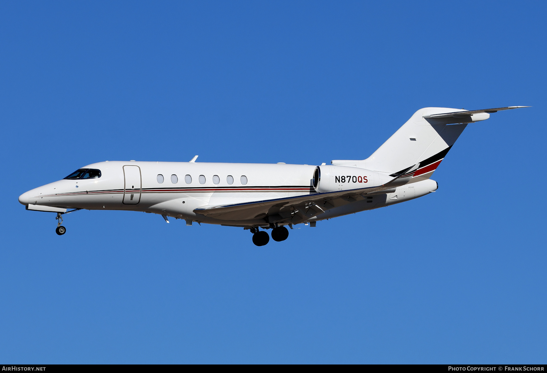 Aircraft Photo of N870QS | Cessna 700 Citation Longitude | AirHistory.net #776994
